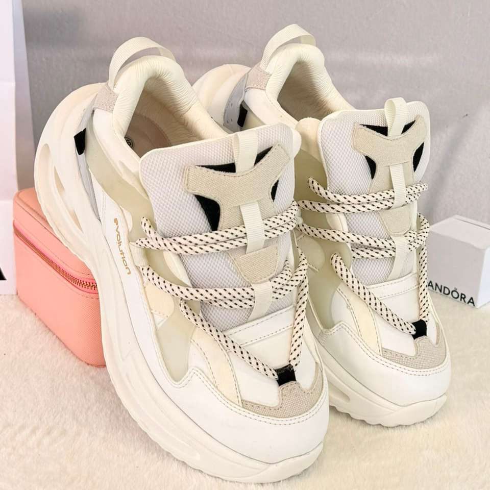 Tenis importado Maryury blanco para mujer